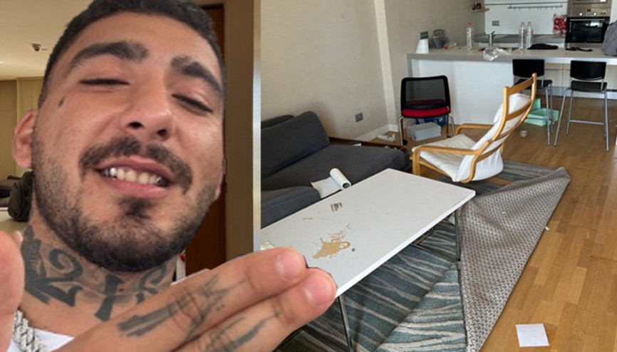 Uzi dört aylık kiramı ödemeden, evimi bu şekilde bırakıp kaçtı Ünlü rapçiden cevap gecikmedi