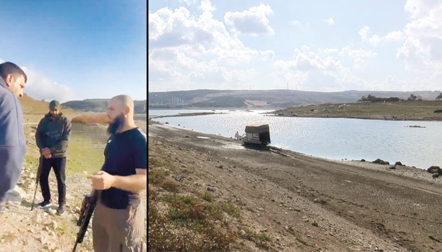 Sazlıdere’de leylekleri vurdular: Vicdansızlar