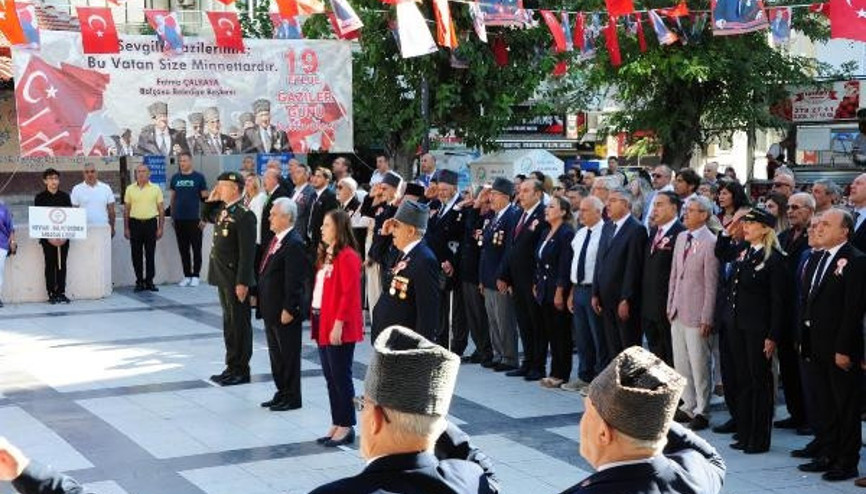 Balçovada Gaziler Günü kutlandı Balçovada Gaziler Günü kutlandı