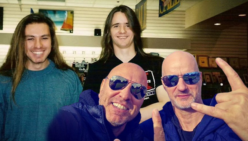 Ünlü müzisyen paylaştı: O zaman ve şimdi.... Dostum ile 30 yıl sonra tekrar buluştuk