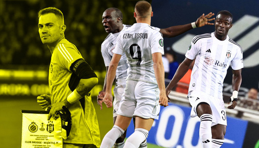 Eric Bailly, Beşiktaş - Club Brugge maçında taraftardan tam not aldı Kalite kendini hemen belli ediyor