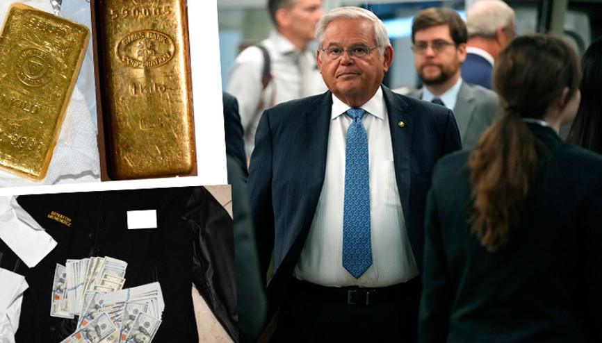 Türkiye karşıtı söylemleri ile tanınan Menendeze soğuk duş İstifa çağrılarını reddetmişti, geçici olarak görevden alındı