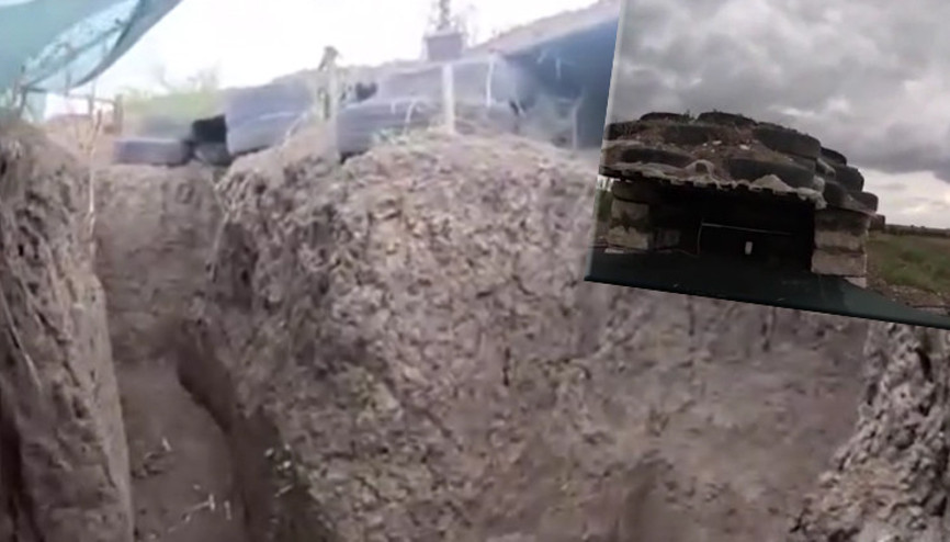 Ermeni silahlı grupların terk ettiği mevzi görüntülendi Azerbaycandan Ermeniler için dikkat çeken adım