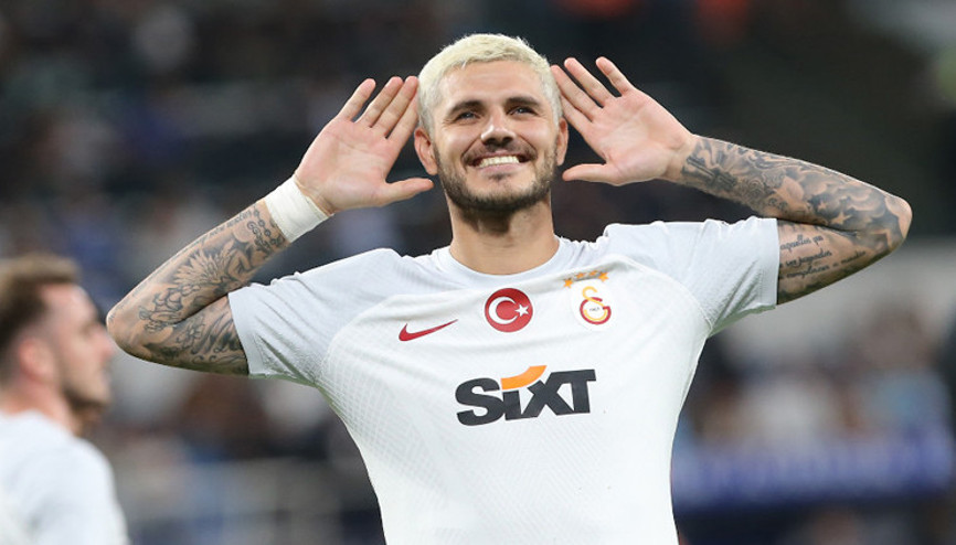 Mauro Icardi, Başakşehir-Galatasaray maçında tarihe geçti Bir kez daha başardı, Kerem Aktürkoğlu...