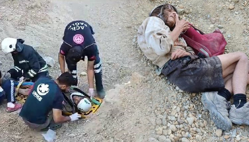 Domuz avında Fransız kadını böyle buldular Kedi sesi sandılar, çukura yaklaşınca dehşete düştüler