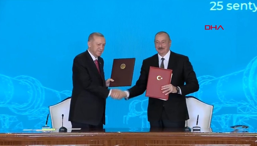 Nahçıvanda Erdoğan - Aliyev görüşmesi Türk halkı yanımızdaydı