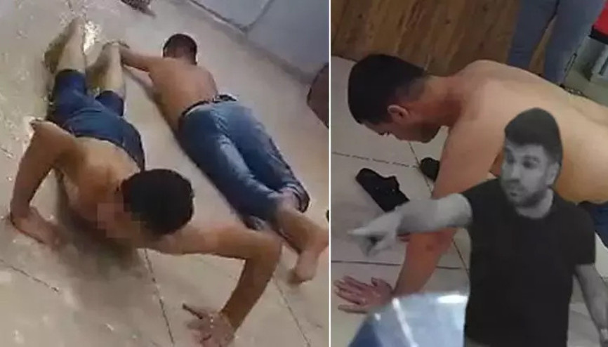 Berber, çıraklarını şınav çektirip, süründürdü