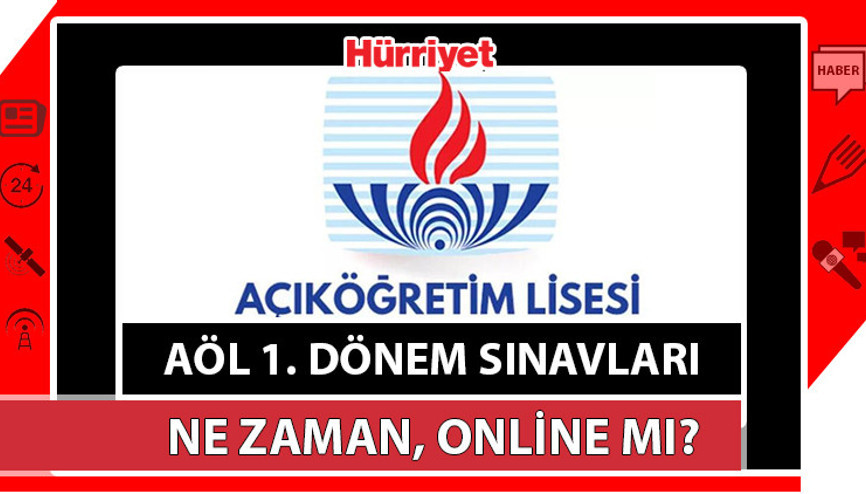 AÖL SINAVLARI 2023-2024 || AÖL 1. dönem sınavları ne zaman MEB Açık Lise AÖL sınavları online mı, yüz&nbsp;yüze&nbsp;mi&nbsp;olacak