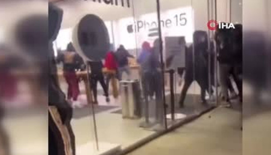 ABDnin Pensilvanya eyaletinde Apple mağazası yağmalandı
