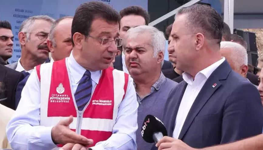İmamoğlundan CHP Sultangazi İlçe Başkanına tepki