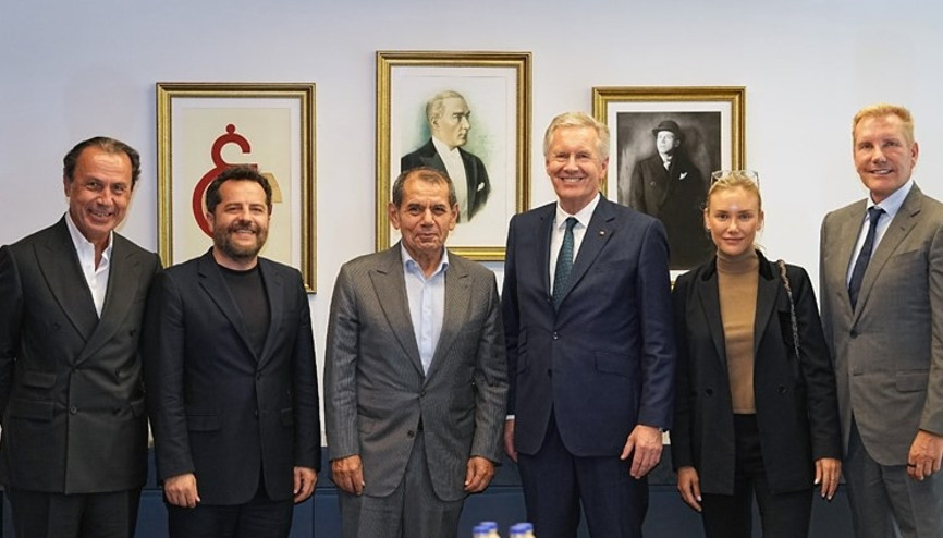 G.Saray Başkanı Dursun Özbek, Almanya’nın 10. Cumhurbaşkanı Christian Wulff’u ağırladı