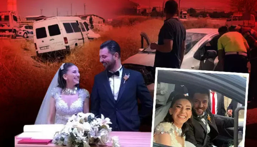 Balayı yolunda feci kaza: Genç çifti ölüm ayırdı