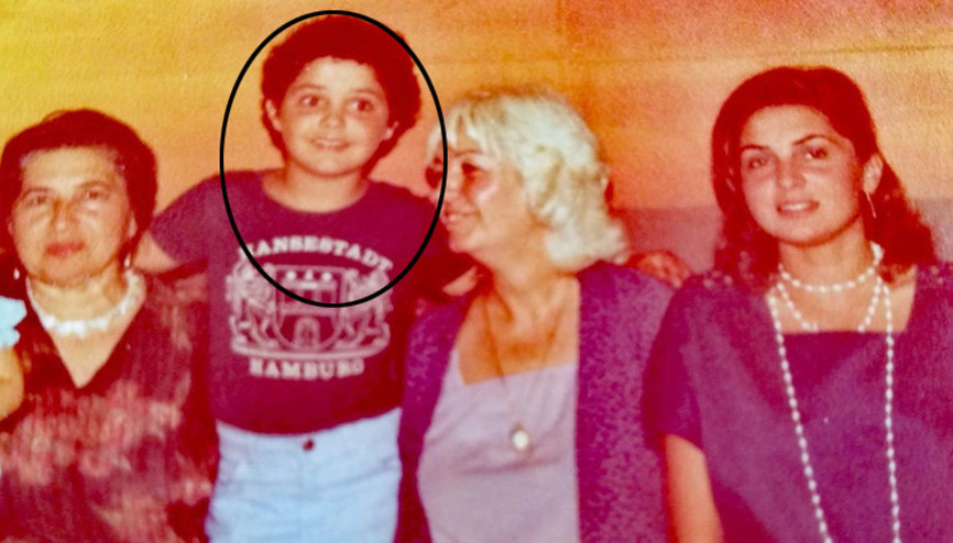 Anneanne, babaanne ve anne kombinasyonuyla doğum günü hatırası...