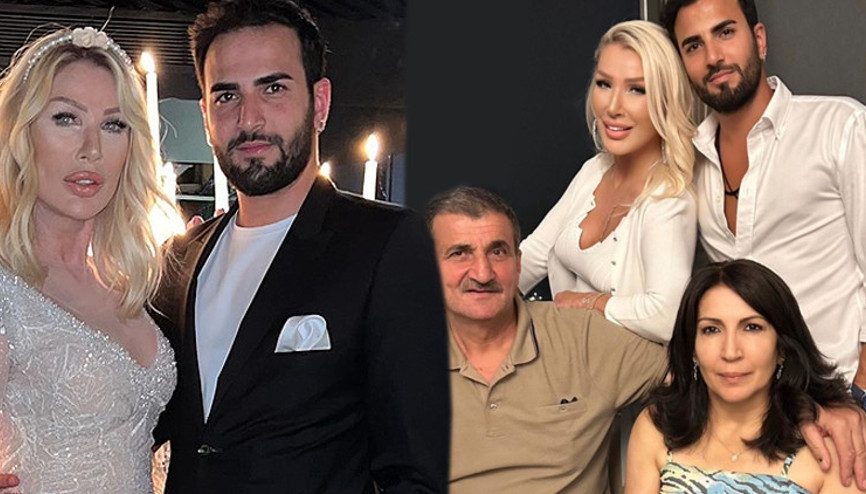 Seda Sayan, kayınvalidesi ve kayınpederi ile buluştu