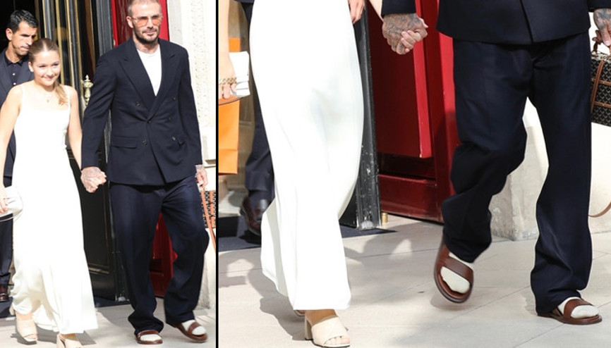 Hiç affedilmeyeceksiniz Bay Beckham Aynı babamın 60 yıl önceki hali