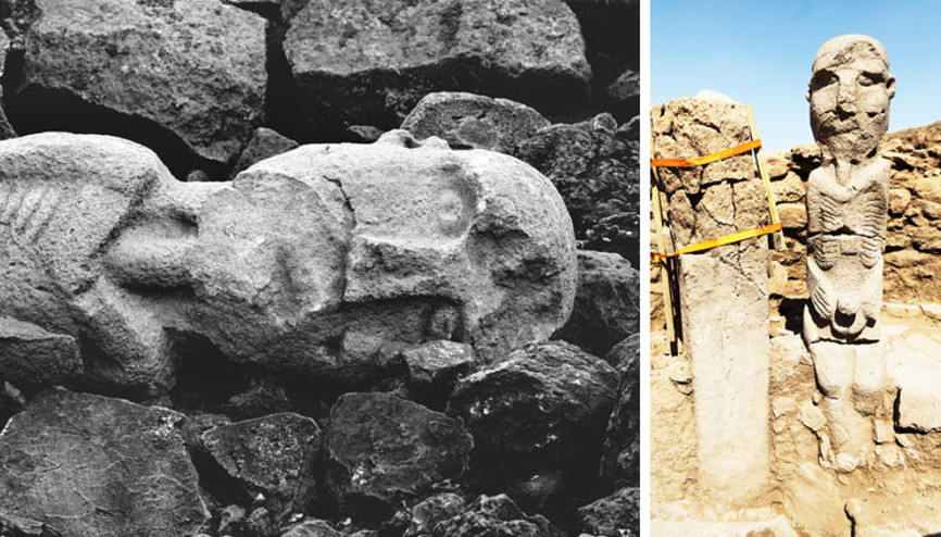 ‘Taş Tepeler’in insanları Binlerce yıl öncesine ait heykeller bulundu