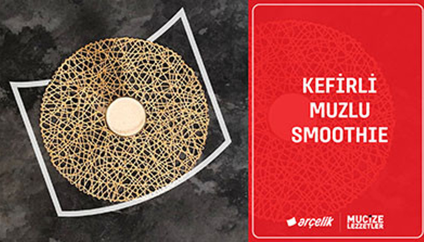 Kefirli ve muzlu smoothie tarifi | Mucize Lezzetler