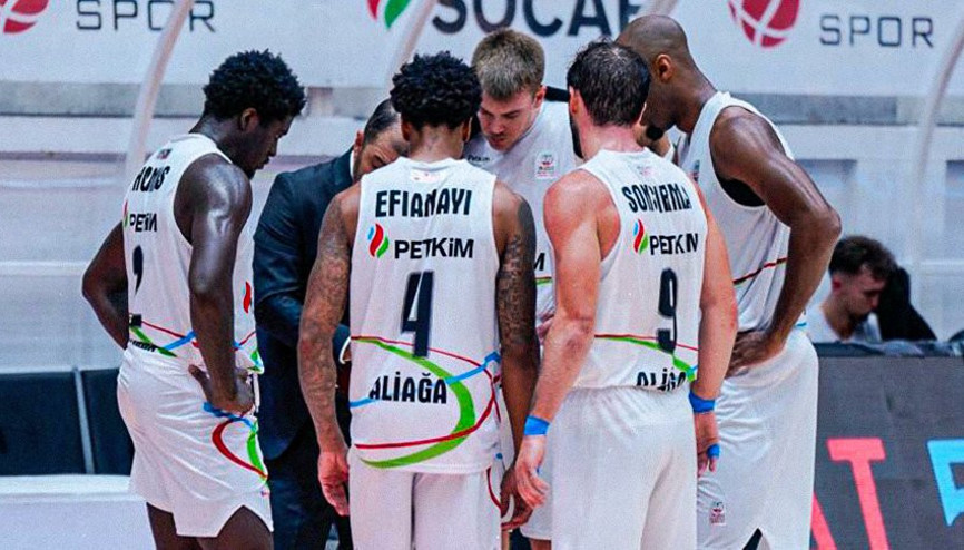 İzmir derbisinde kazanan Aliağa Petkimspor 12 sayı fark...