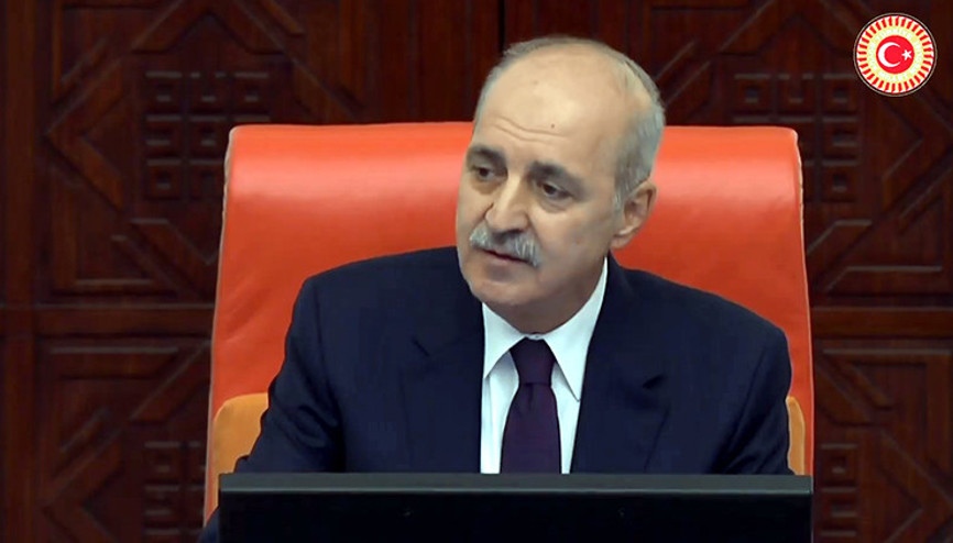 Türkiye teröre asla teslim olmayacak TBMM Başkanı Numan Kurtulmuş: Teröristlerin 1 Ekimi seçmesi manidardır Türkiye teröre asla teslim olmayacak TBMM Başkanı Numan Kurtulmuş: Teröristlerin 1 Ekimi seçmesi manidardır