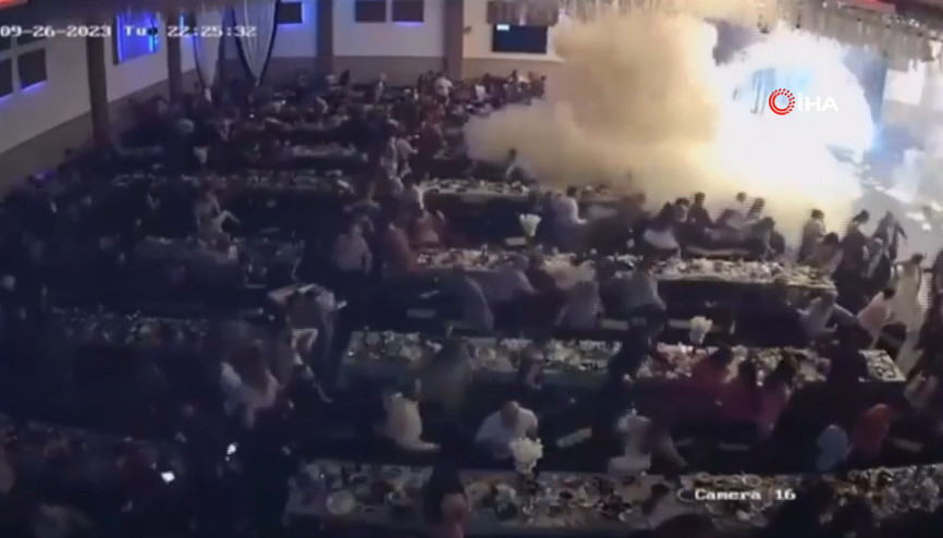 Irakta düğün salonu yangınının yeni görüntüleri ortaya çıktı