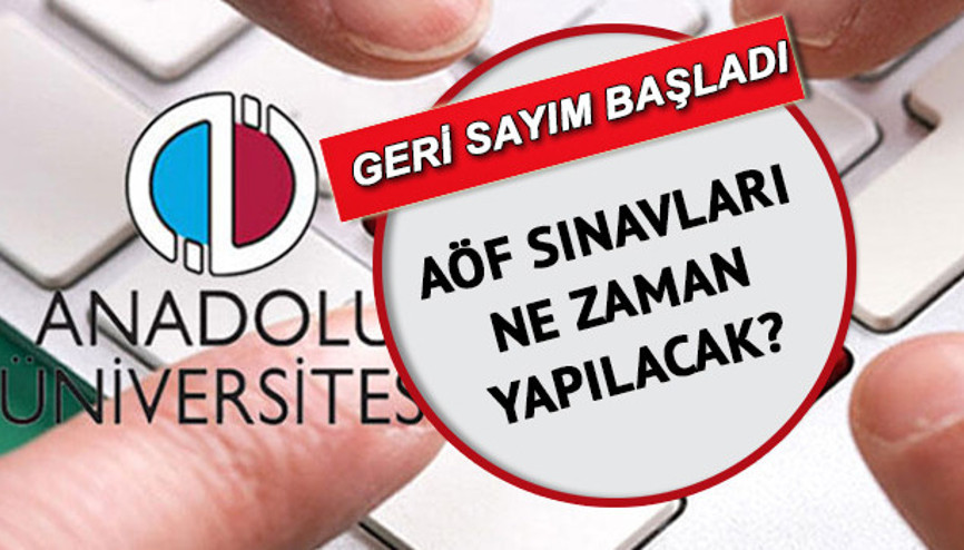 AÖF SINAV SINAV TAKVİMİ 2023-2024: AÖF sınavları ne zaman, güz dönemi ara sınavları online mı olacak, yüz yüze mi İşte, akademik takvim