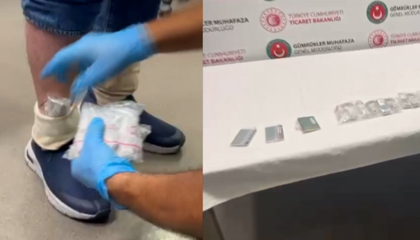 Sabiha Gökçen Havalimanında 7 milyon 552 bin lira değerinde 15 kol saati ele geçirildi