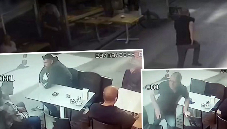 Şişlide büfeciye silahlı saldırı kamerada Şişlide büfeciye silahlı saldırı kamerada