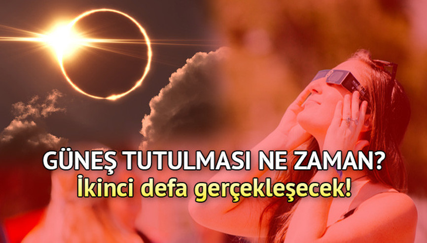 Güneş tutulması ne zaman 2023 Halkalı Güneş tutulması hangi tarihte, Türkiyeden izlenecek mi Bu yıl ikinci kez gerçekleşecek Güneş tutulması ne zaman 2023 Halkalı Güneş tutulması hangi tarihte, Türkiyeden izlenecek mi Bu yıl ikinci kez gerçekleşecek