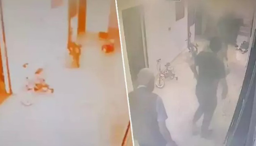 İstanbul’da akılalmaz olay kamerada: İlaçlanan ev patladı, yaşlı çift dehşeti yaşadı