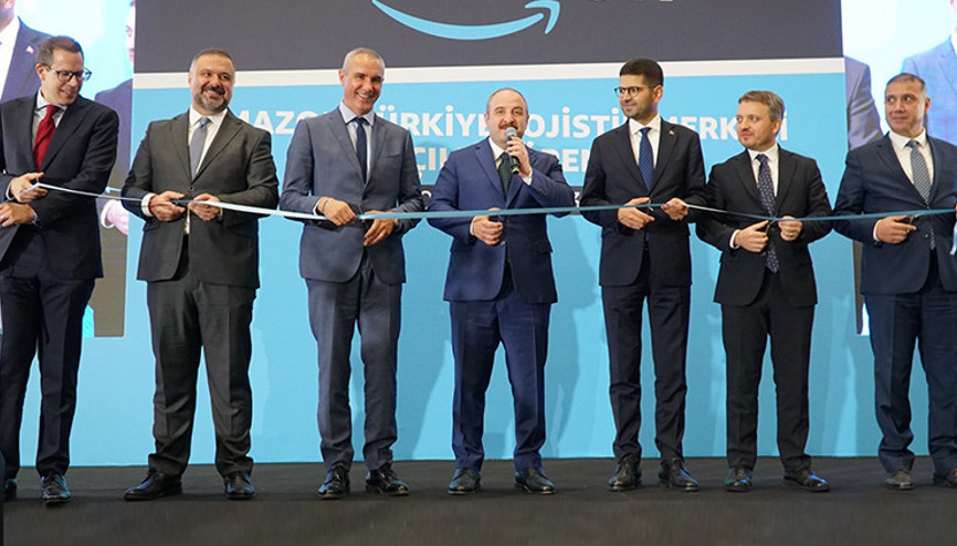 100 milyon dolarlık lojistik merkezi törenle açıldı