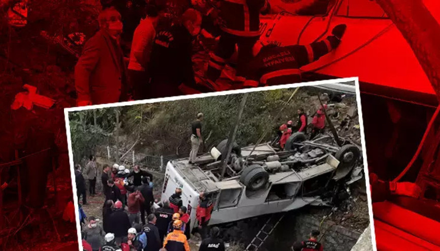 Kocaelinde 4ü öğrenci 5 kişinin öldüğü kazada ihmaller zinciri