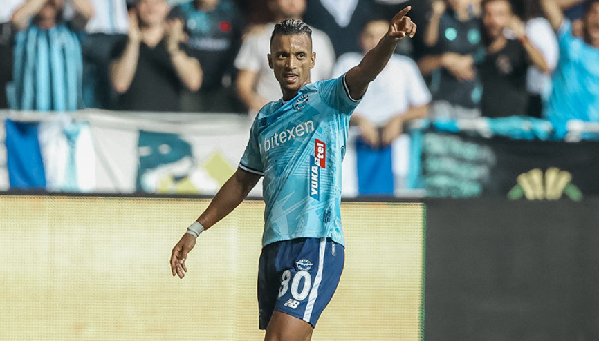 Luis Nani, Trabzonspora karşı coşuyor