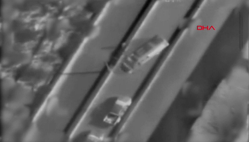 İsrail güçleri, karşı saldırı görüntüsünü paylaştı