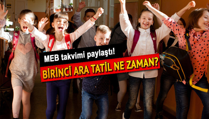 MEB ARA TATİL TAKVİMİ: Okullarda birinci ara tatil ne zaman başlıyor 2023 Kasım ara tatili hangi tarihleri kapsıyor, kaç gün Geri sayım başladı