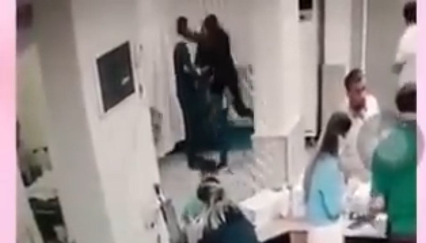 Eşine iğne yapan hemşirenin burnunu kırmıştı... Serbest bırakıldı