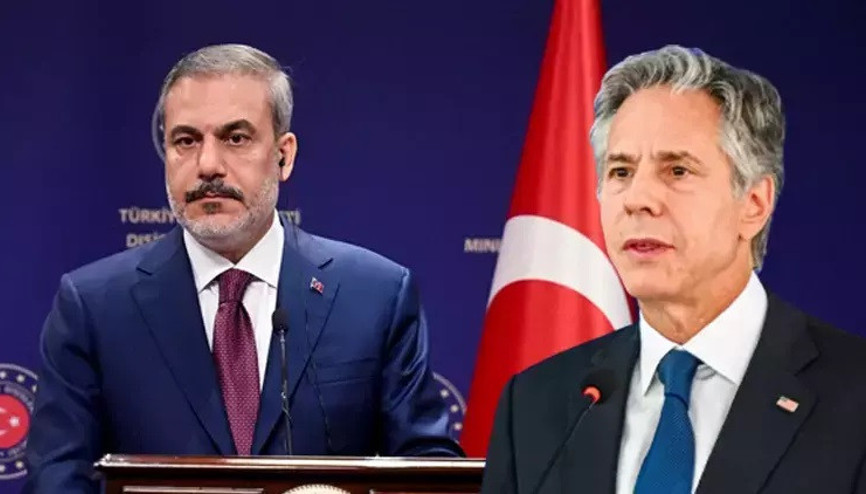 Son dakika Dışişleri Bakanı Fidan, ABDli mevkidaşı Blinken ile görüştü