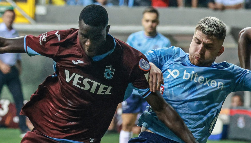 Trabzonspor sıkıntılı günler geçiriyor Son 6 sezonun en büyük puan farkı...