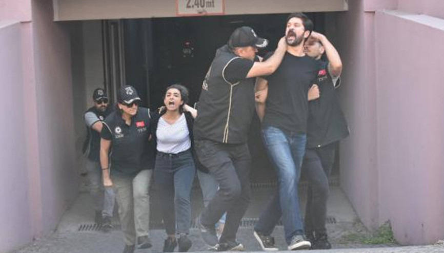 Örgüt üyeliğinden gözaltına alınmışlardı: 3 HDPli adliyede