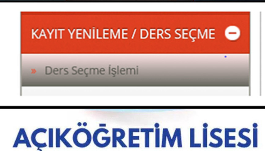 AÇIK LİSE DERS SEÇİMİ TARİHLERİ 2023-2024 || AÖL ders seçimi ne zaman, nasıl yapılır