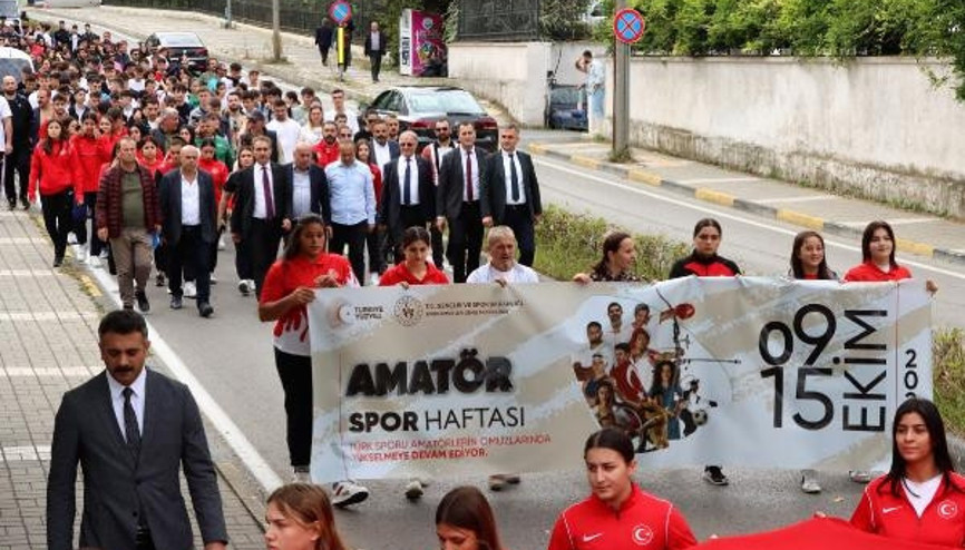 Trabzon’da ‘Amatör Spor Haftası’ etkinlikleri başladı