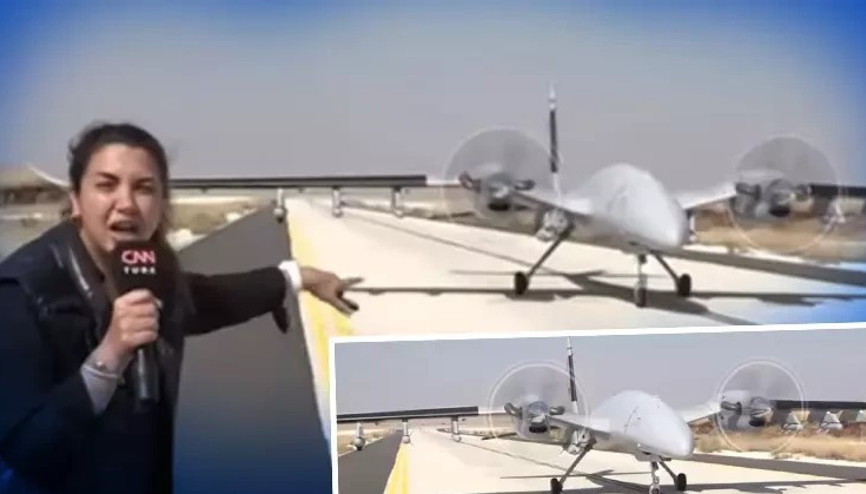 20 saatten fazla havada kalıyorlar... Sınır ötesi harekata katılan SİHAlar görüntülendi