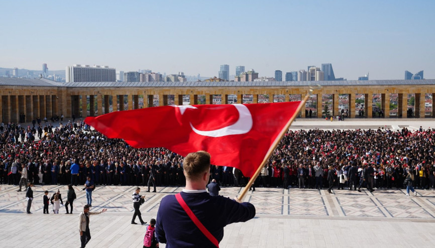 95’inci yılda Anıtkabir’de