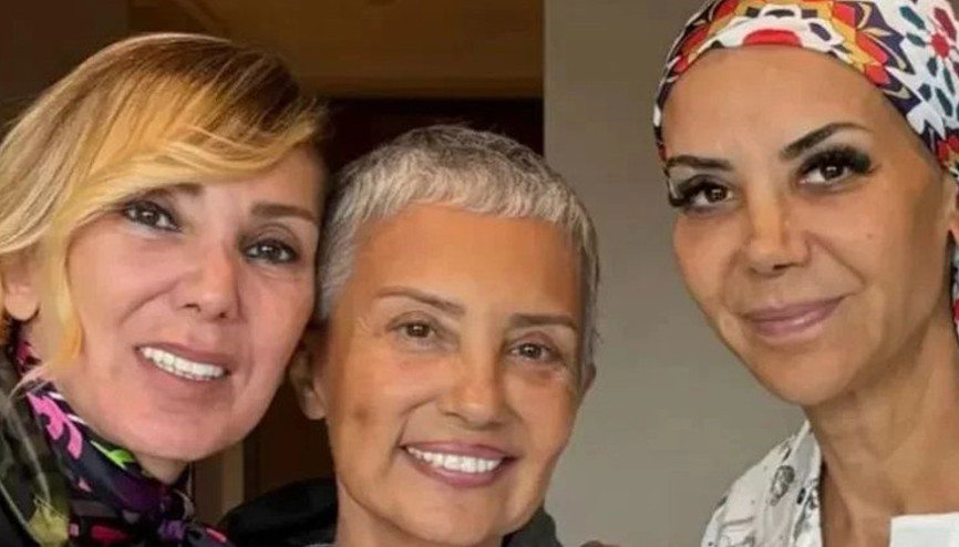 Bahar Öztan ve oryantal Tanyeli hastanede buluştu