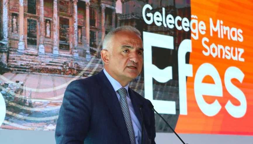 Geleceğe miras sonsuz Efes... Bakan Ersoy: 133 arkeolojik kazı alanında çarpıcı gelişmeler elde ettik