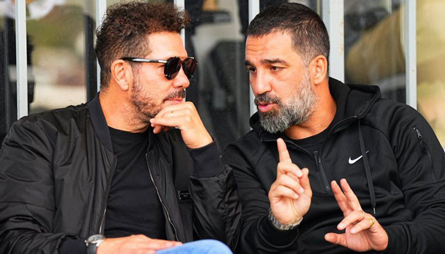 Diego Simeone, Arda Turanı ve Eyüpsporu ziyaret etti