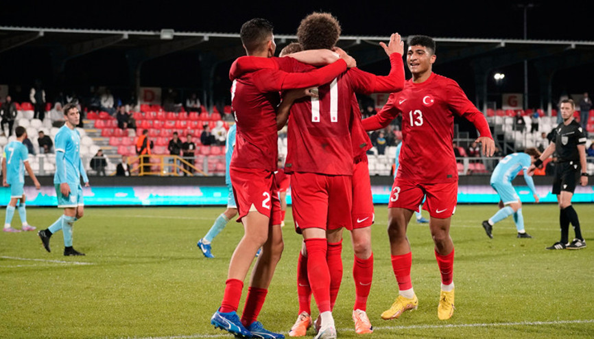 U21 Milli Takımı, San Marinoyu 5 golle yendi
