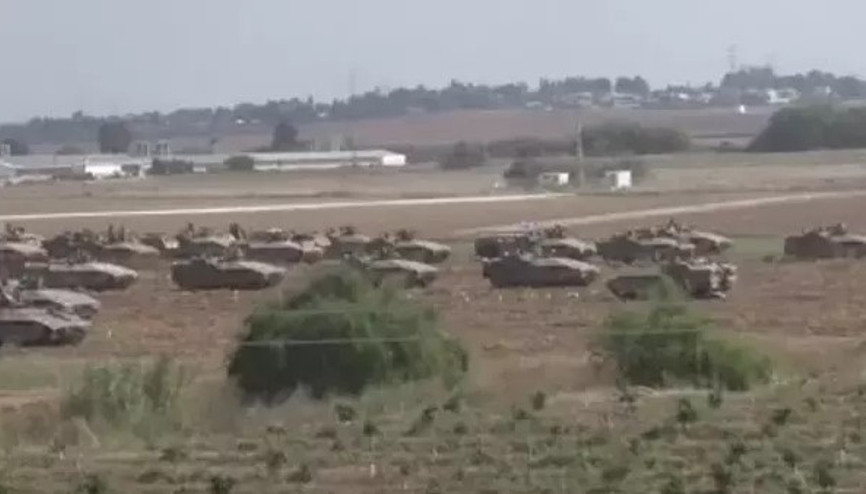 İsrail tankları, kara harekatı için Gazze sınırında