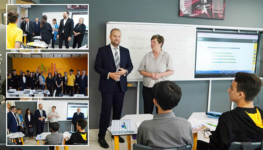 Alexandru Giboi geleceğin gazetecileri ile buluştu