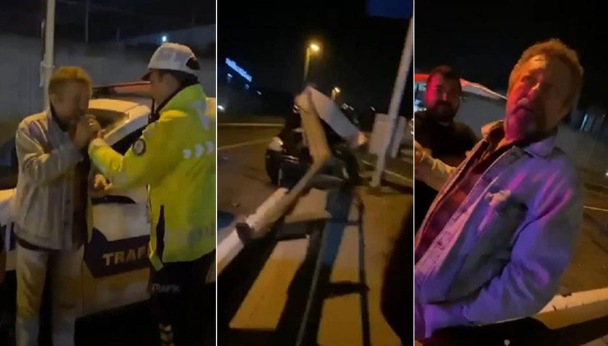 Ünlü oyuncu Erkan Can kaza yaptı: Alkollüyüm, kanunu da biliyorum, eyvallah