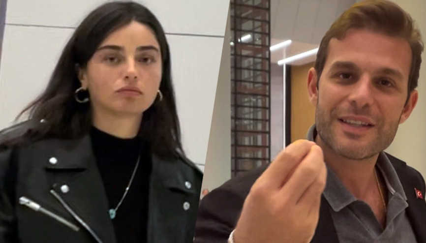 Gergin aşıklar... Ayça Ayşin Turan ve Mehmet Aslan birlikte görüntülendi